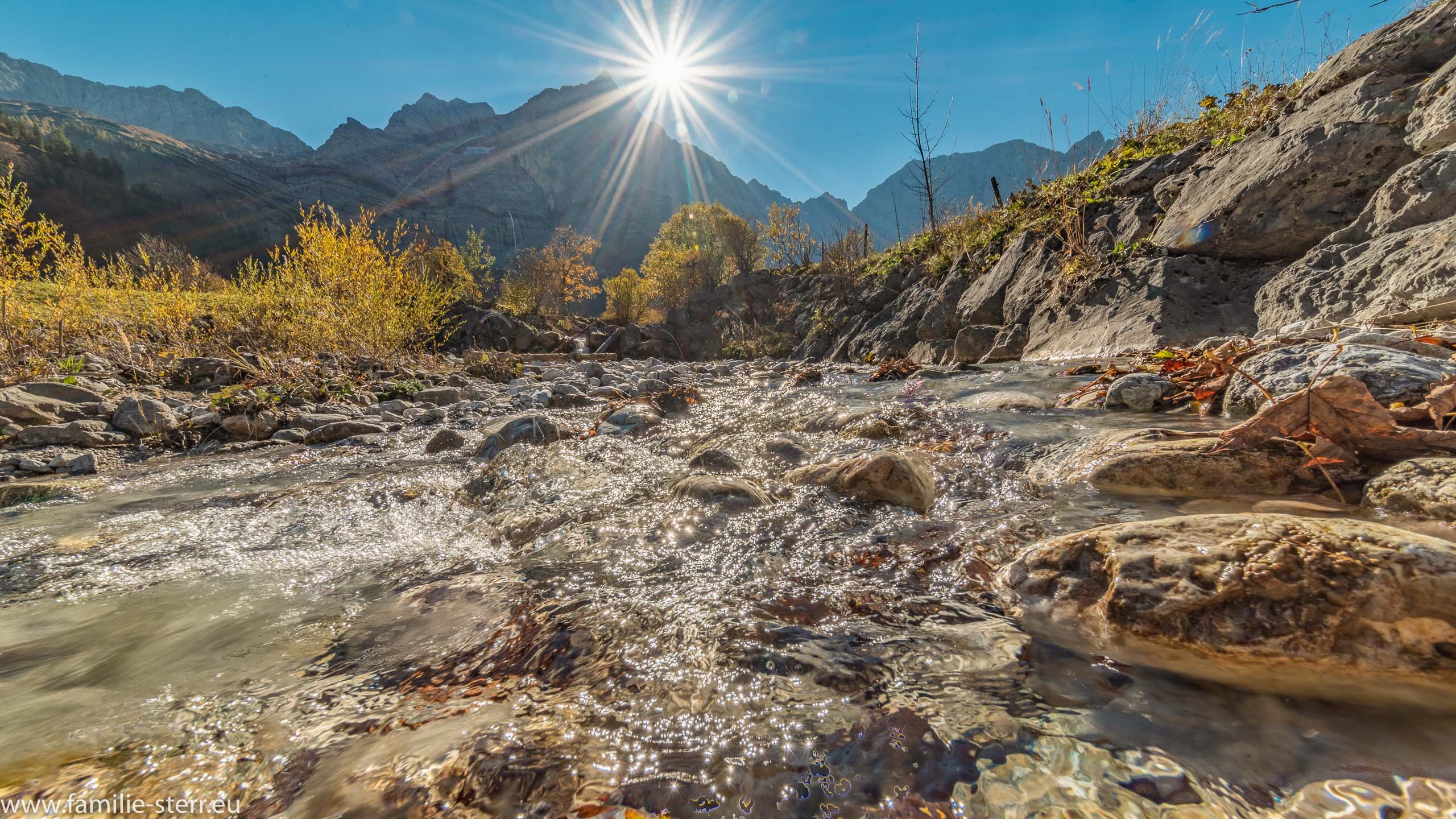 Herbst im Großen Ahornboden