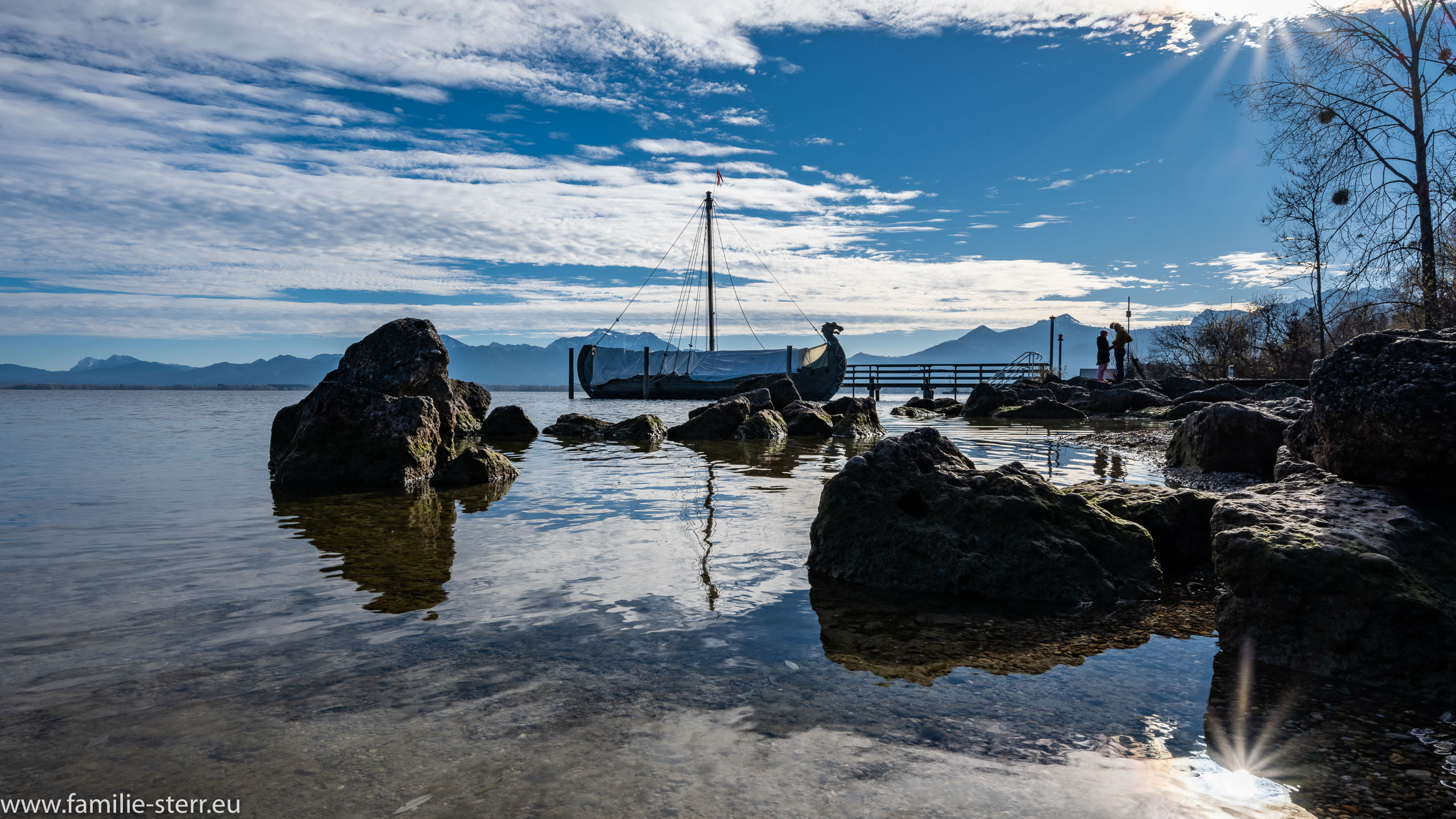 Chiemsee im Spätherbst