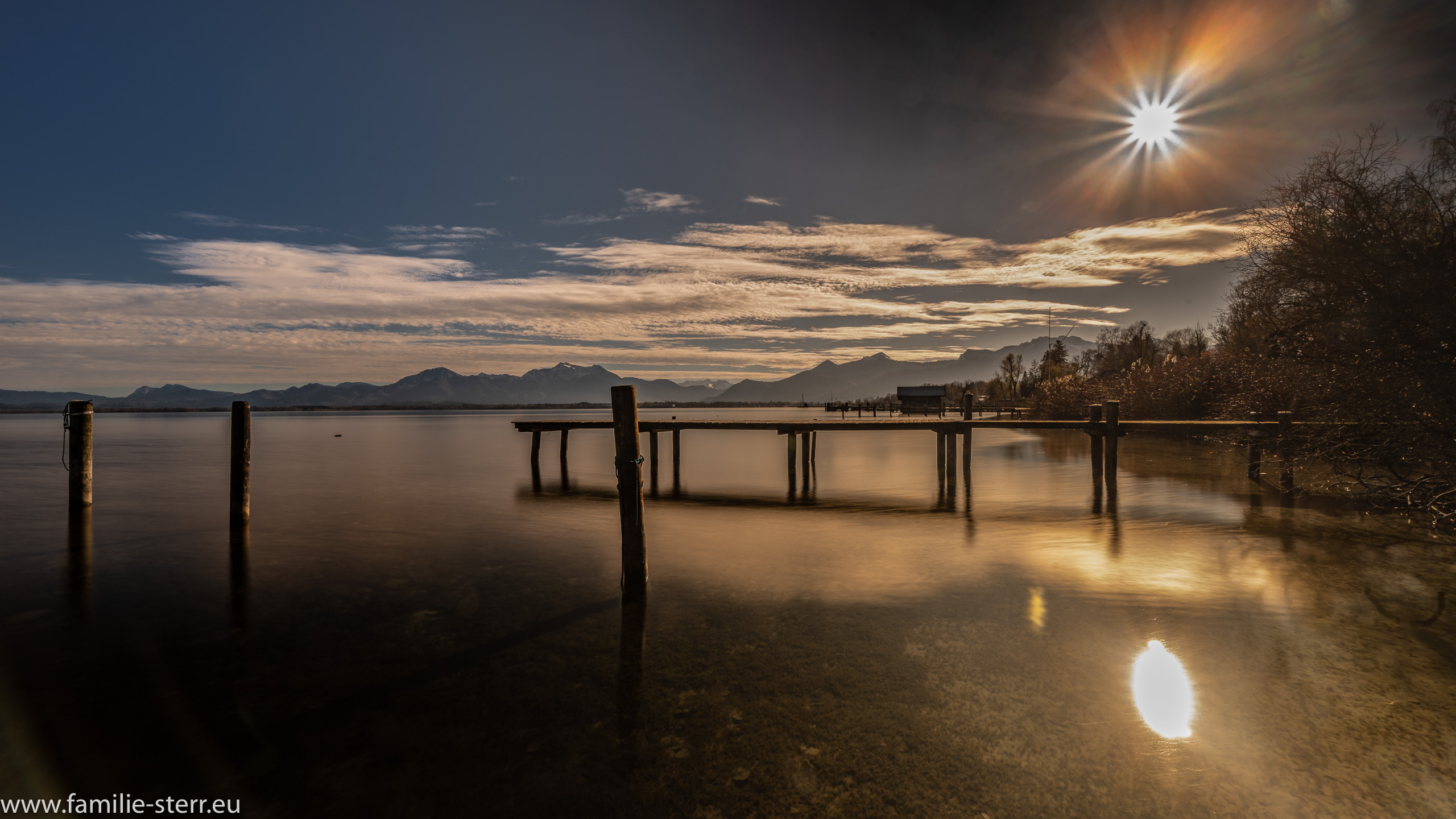 Chiemsee im Spätherbst