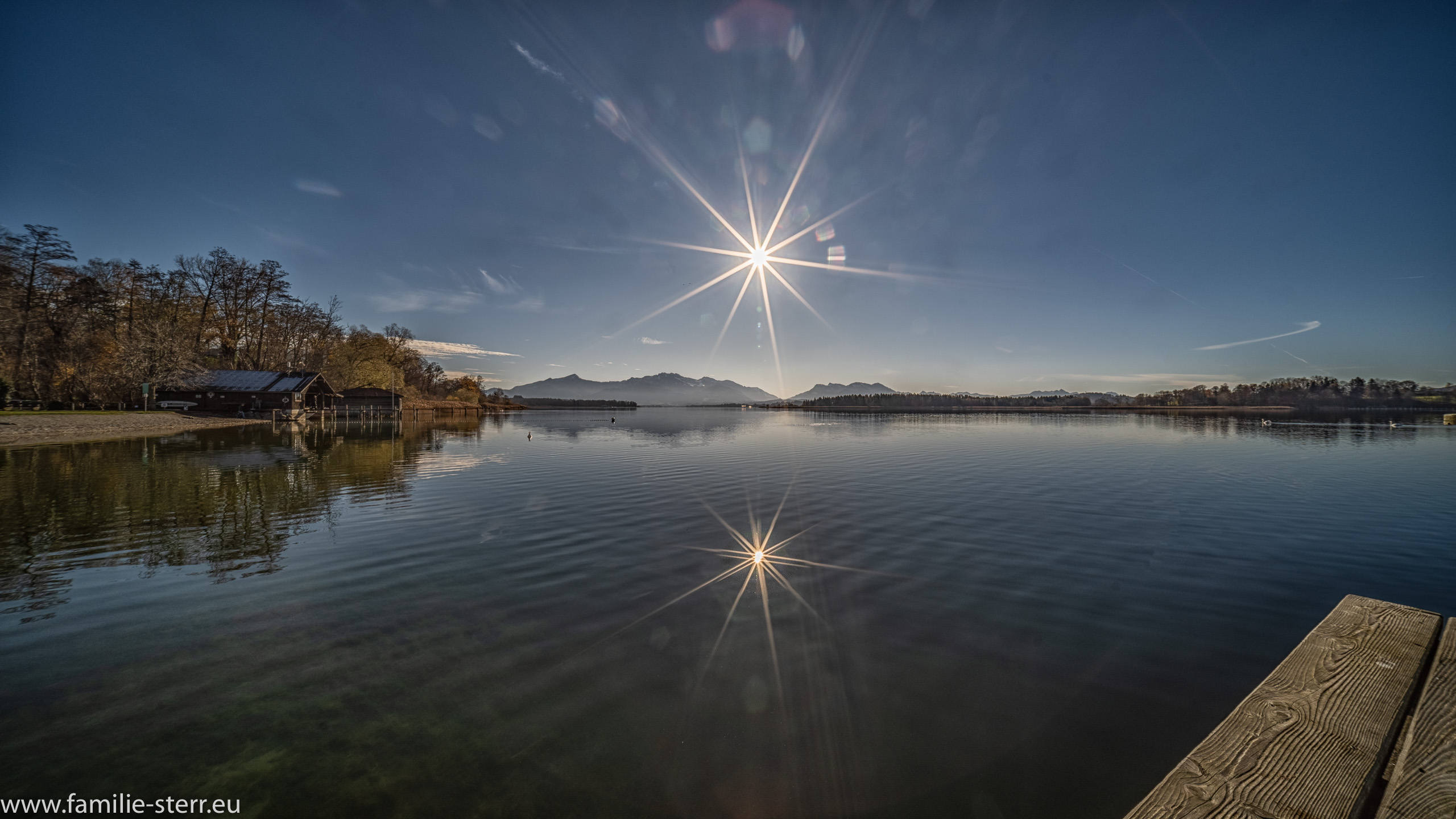 Chiemsee im Spätherbst