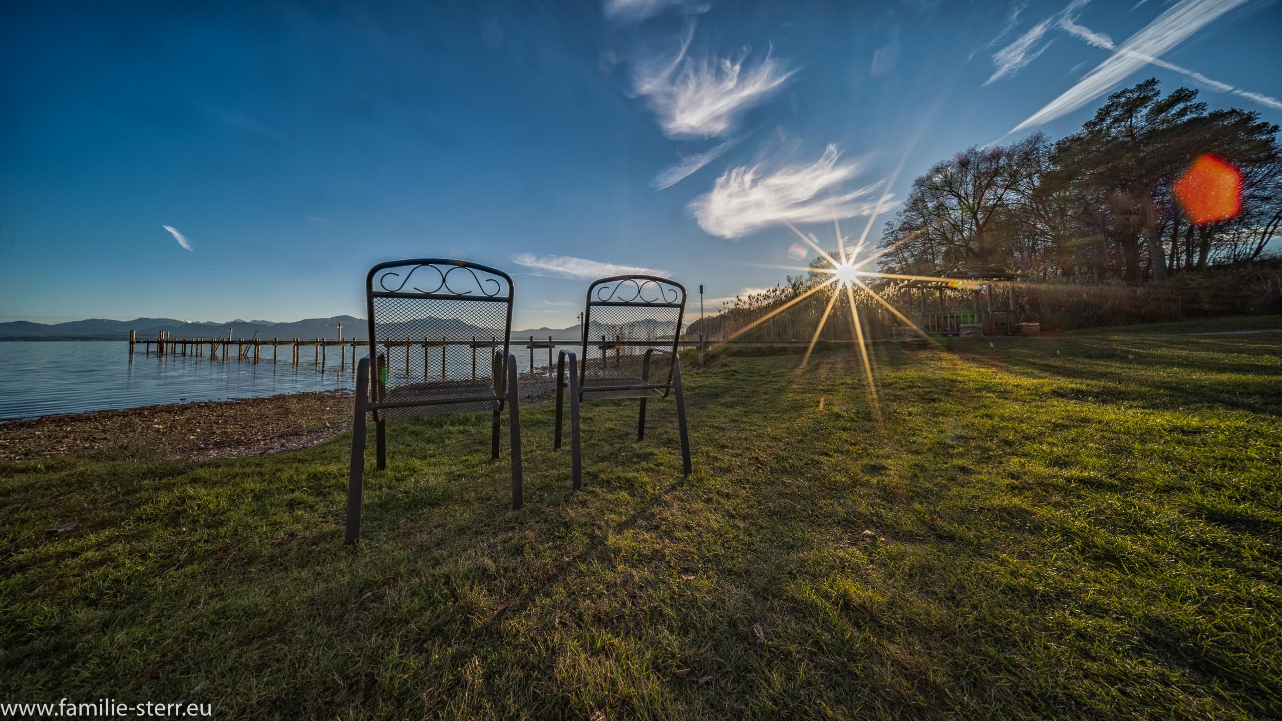 Chiemsee im Spätherbst