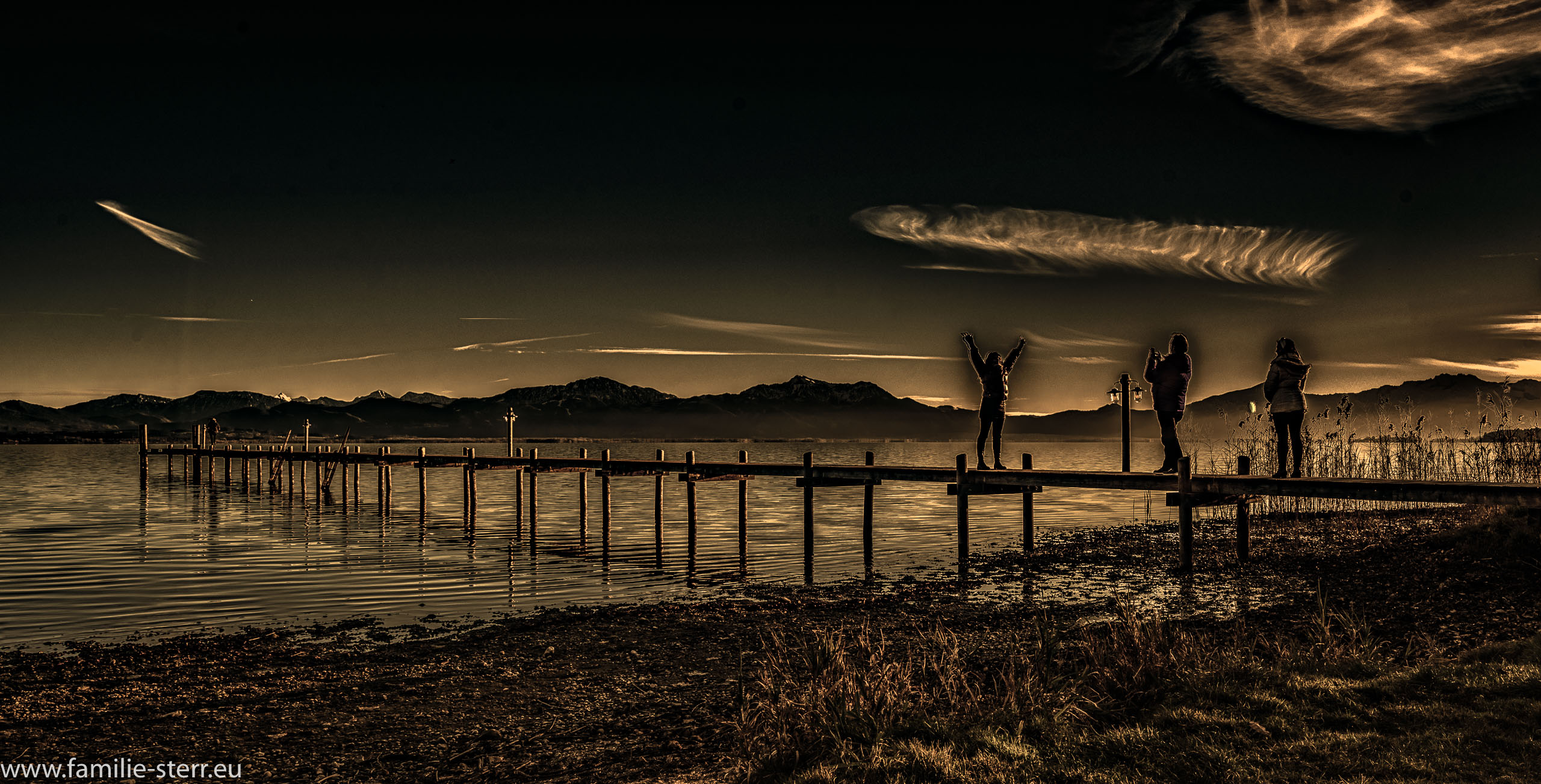 Chiemsee im Spätherbst