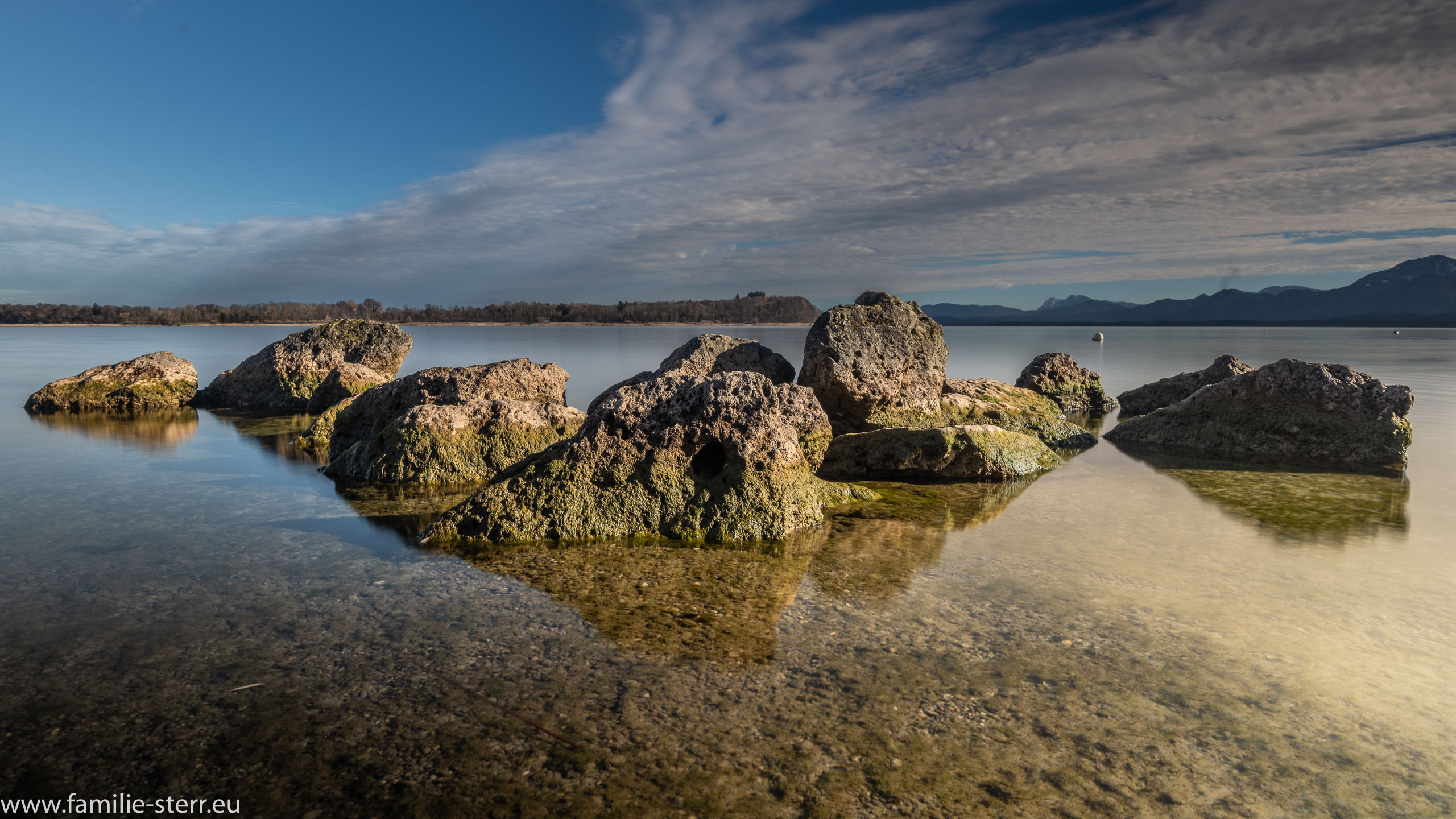 Chiemsee im Spätherbst
