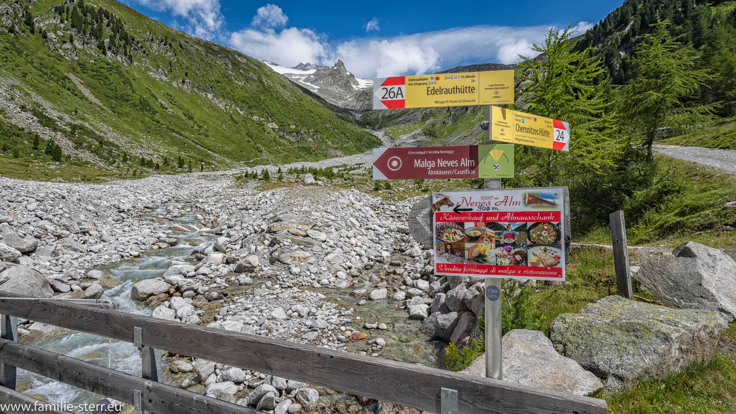 Neves Stausee Südtirol