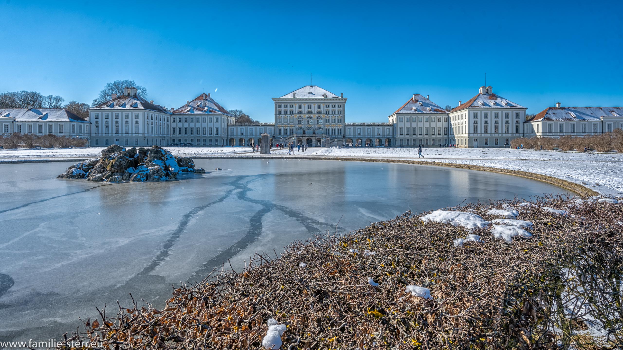 Schloss Nymphenburg im Winter