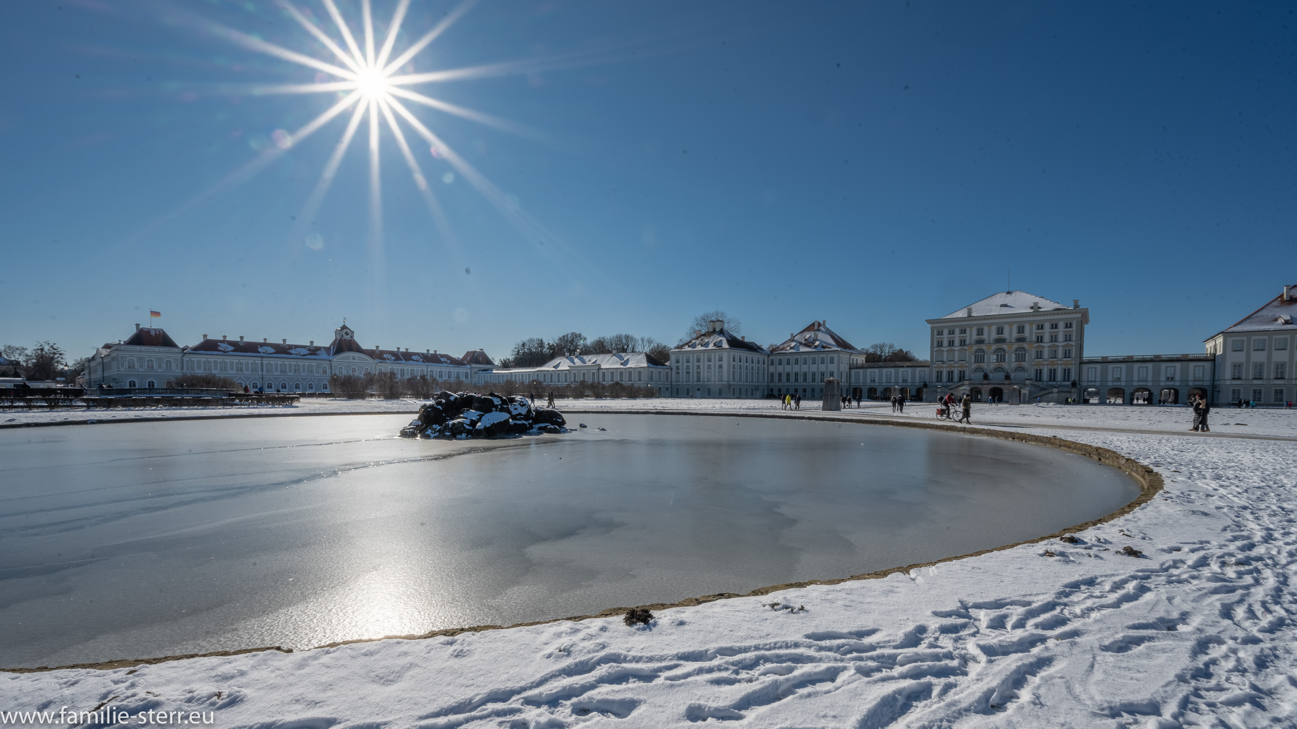 Schloss Nymphenburg im Winter