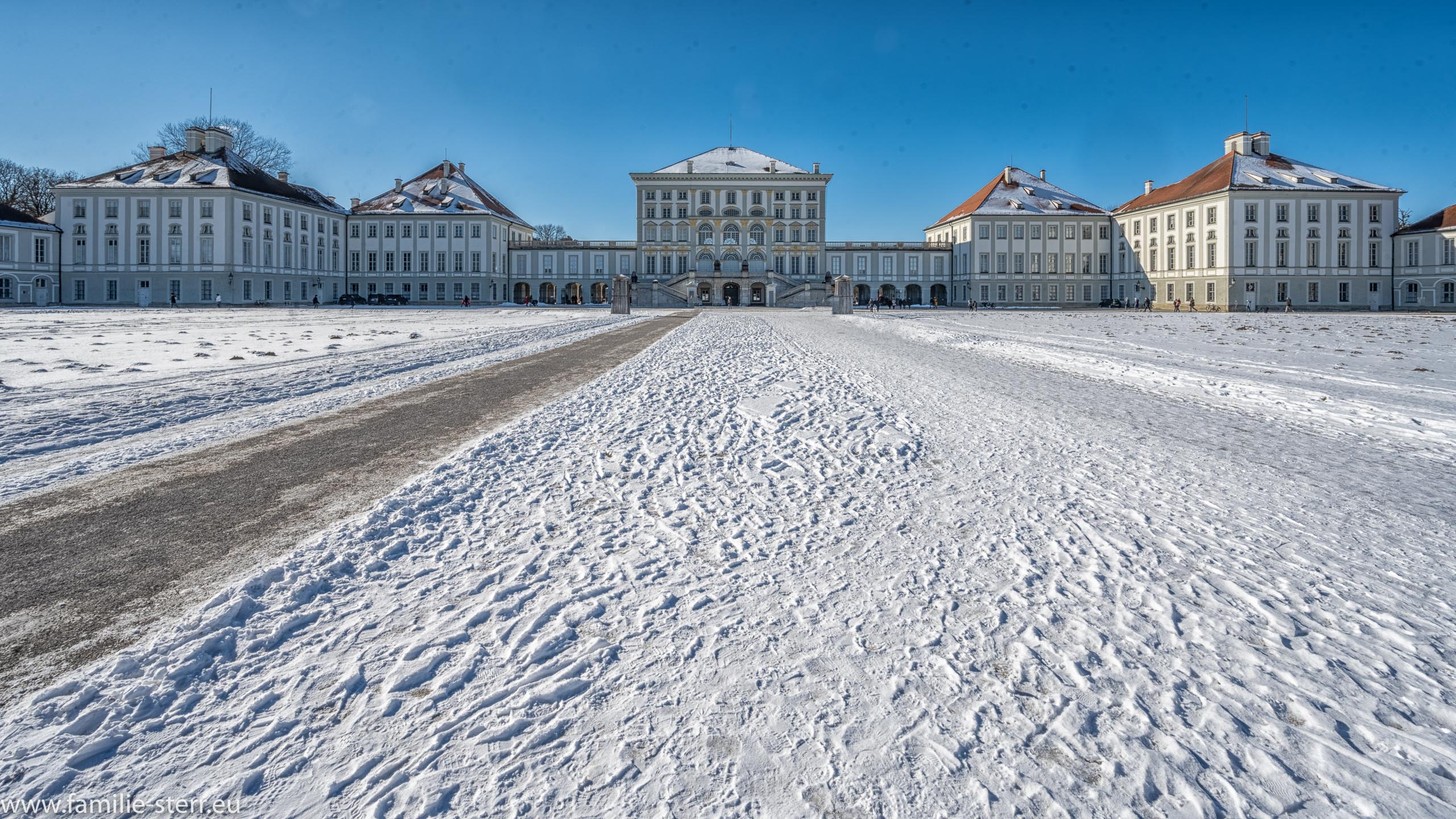 Schloss Nymphenburg im Winter
