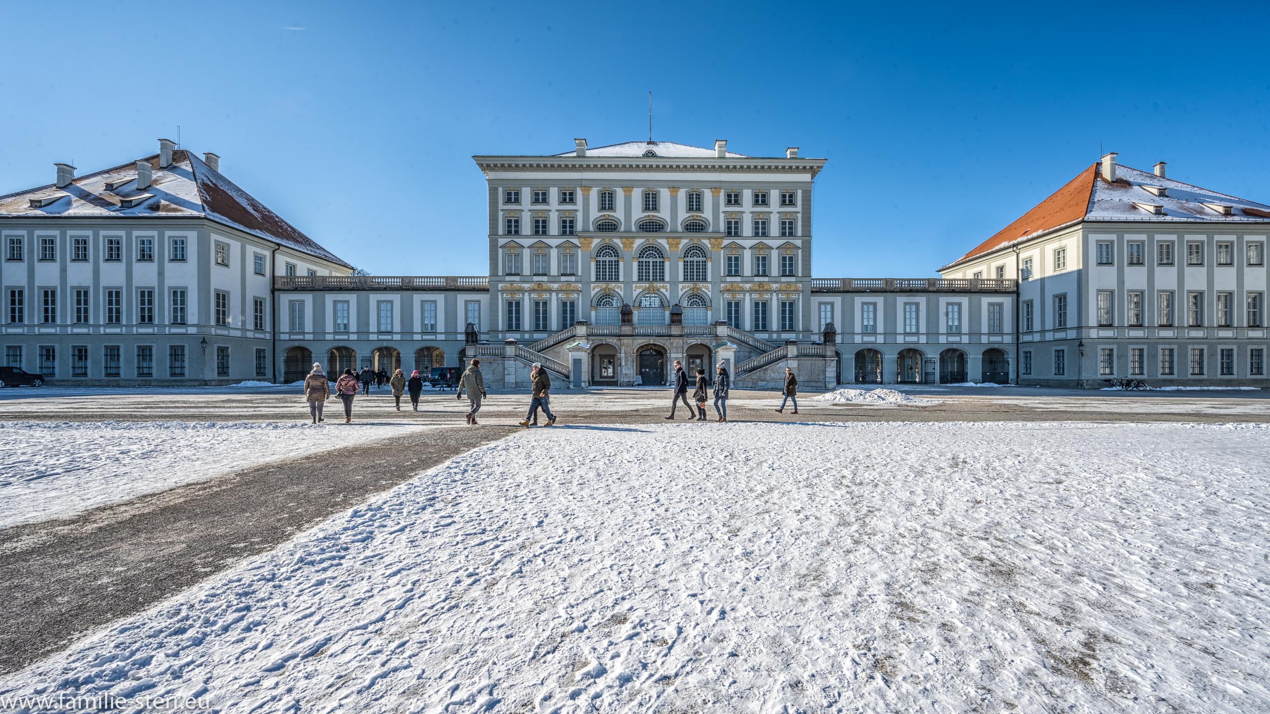 Schloss Nymphenburg im Winter