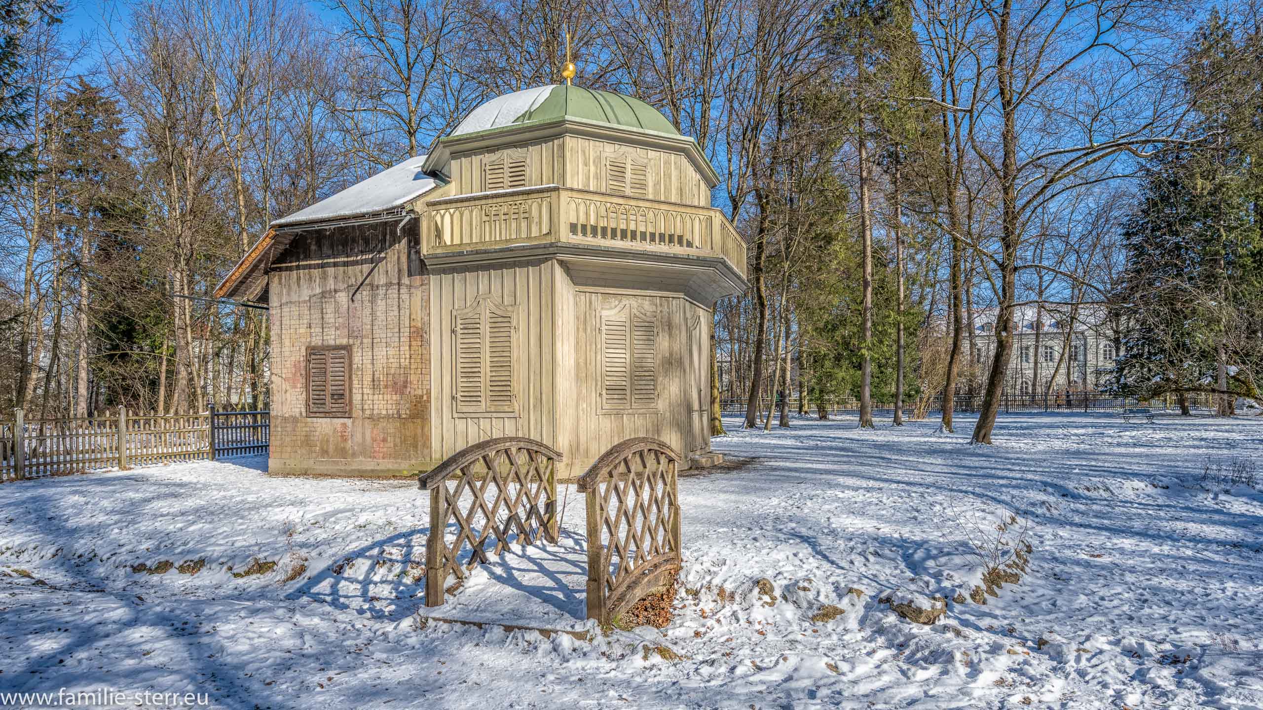 Schloss Nymphenburg im Winter