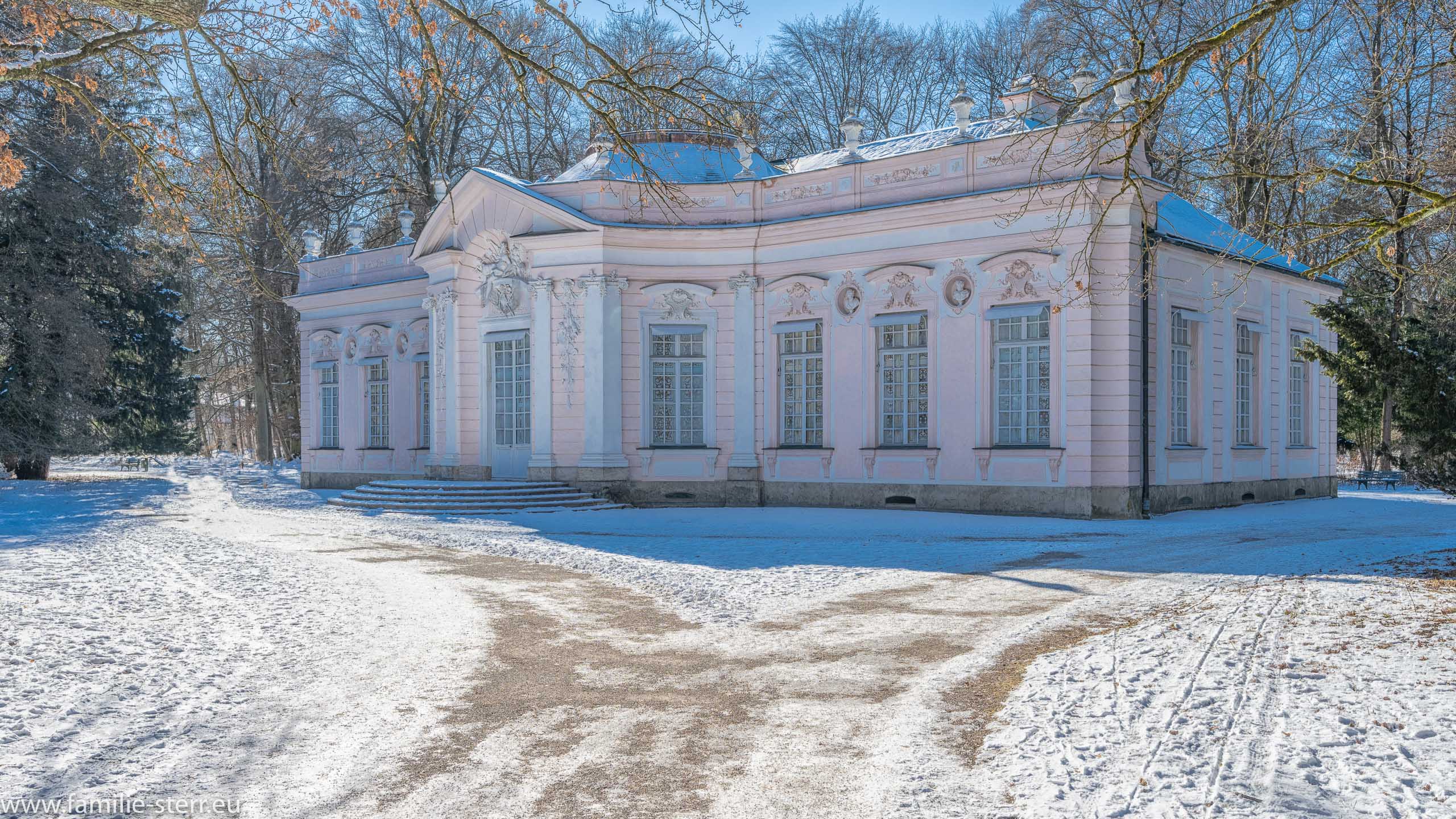 Schloss Nymphenburg im Winter