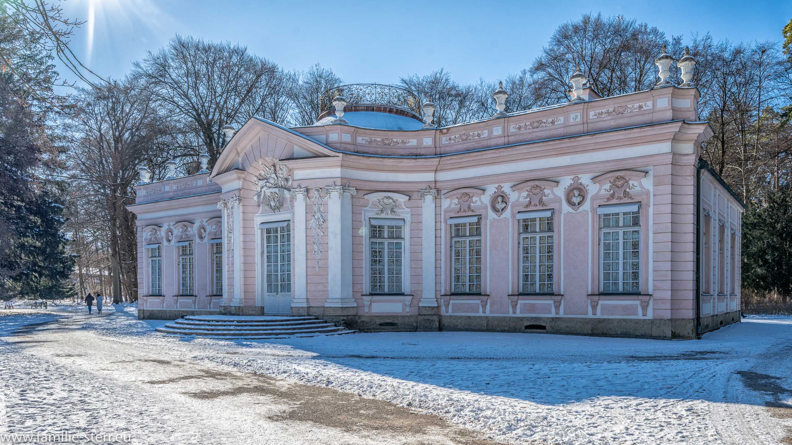 Schloss Nymphenburg im Winter