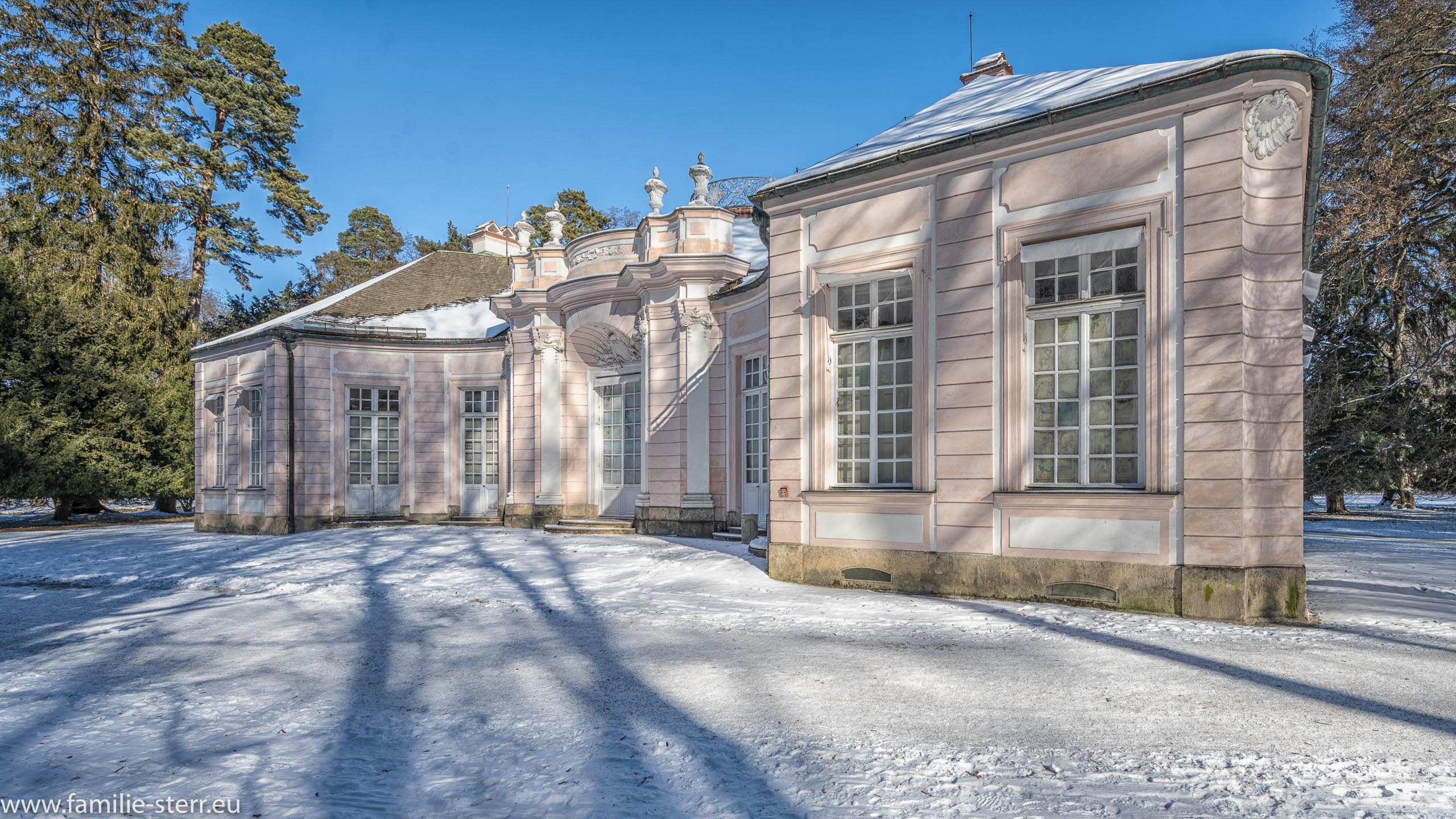 Schloss Nymphenburg im Winter