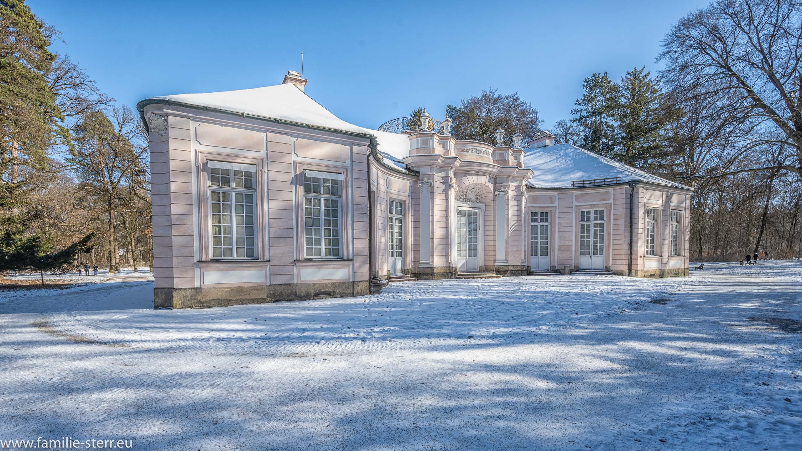Schloss Nymphenburg im Winter