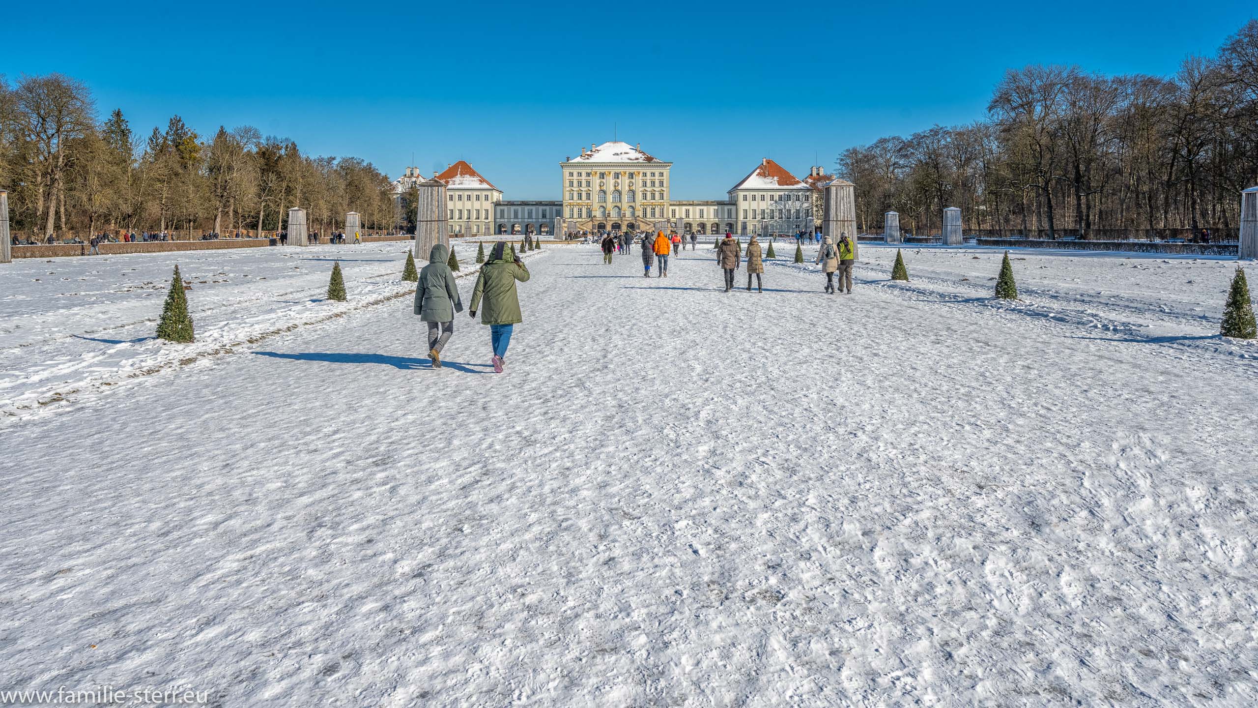 Schloss Nymphenburg im Winter