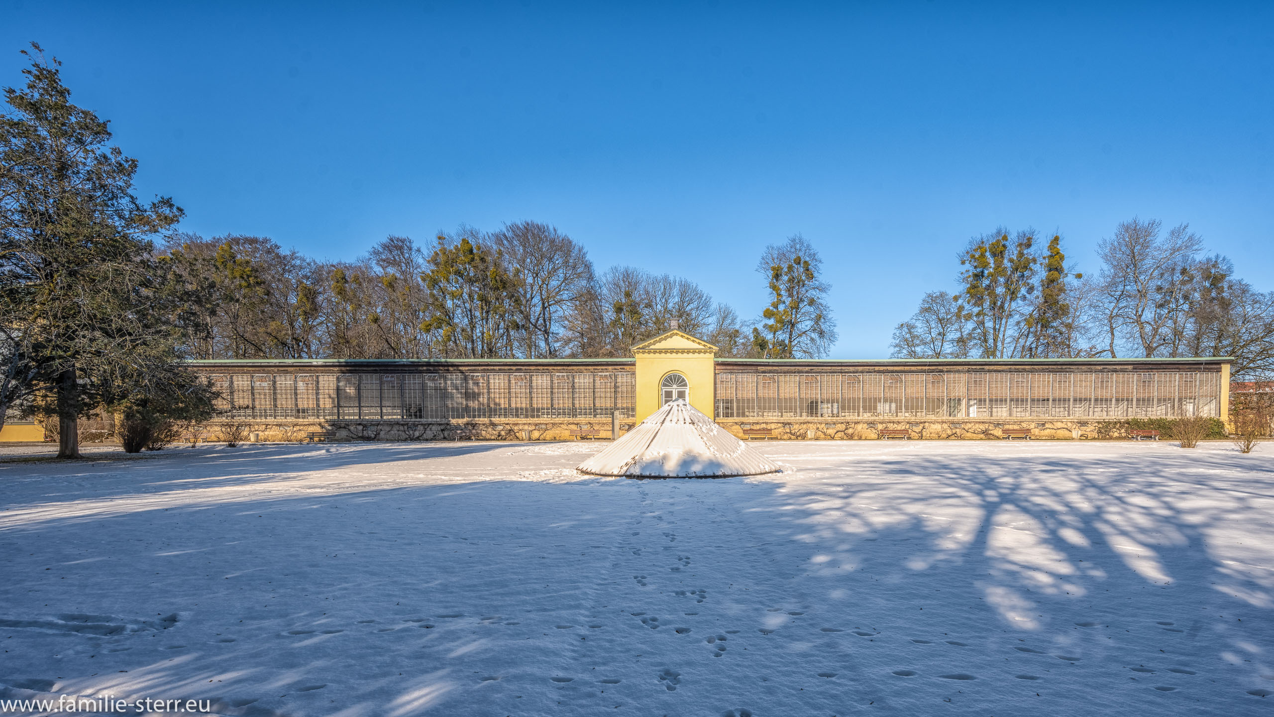 Schloss Nymphenburg im Winter