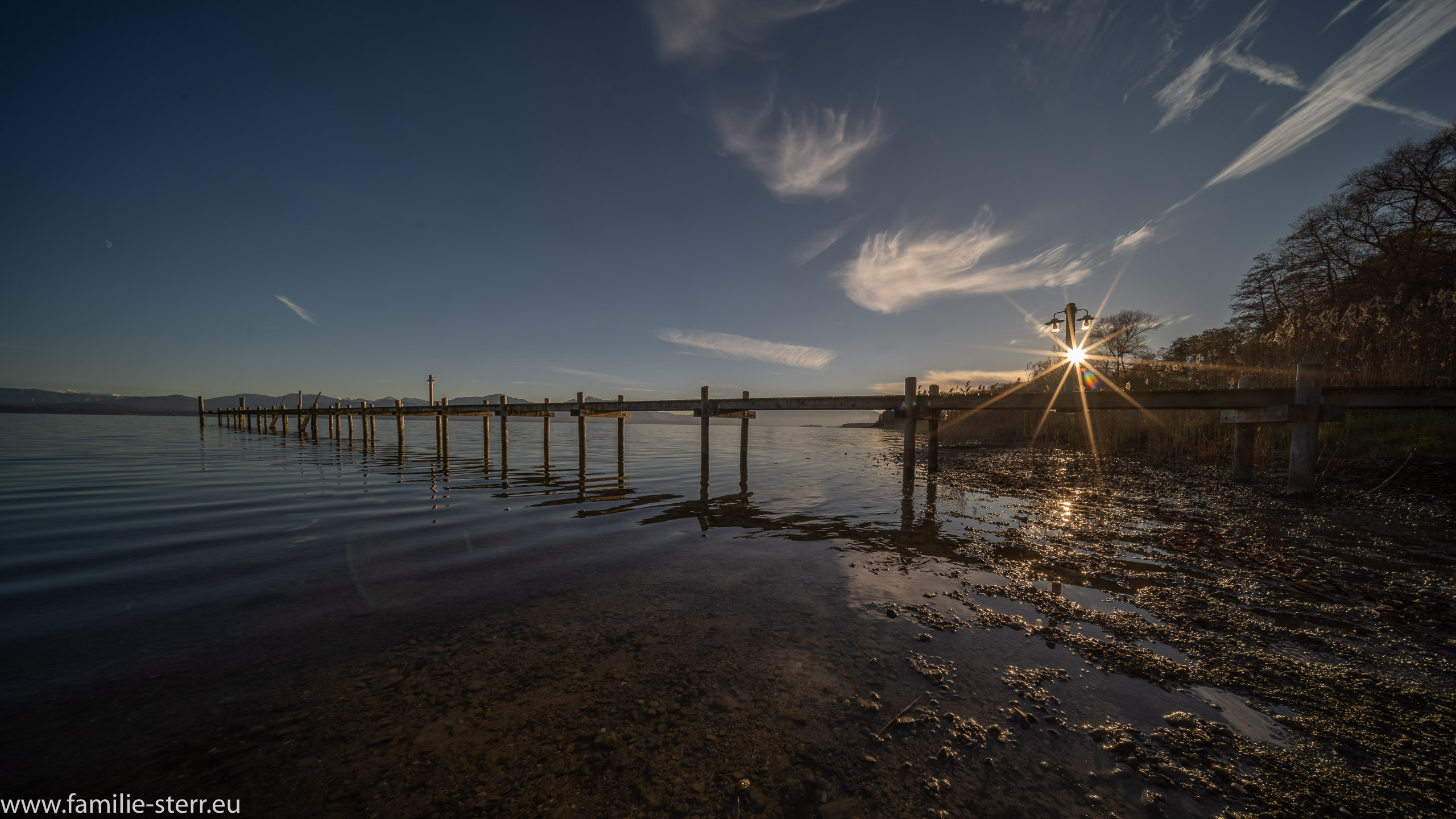 Chiemsee im Spätherbst