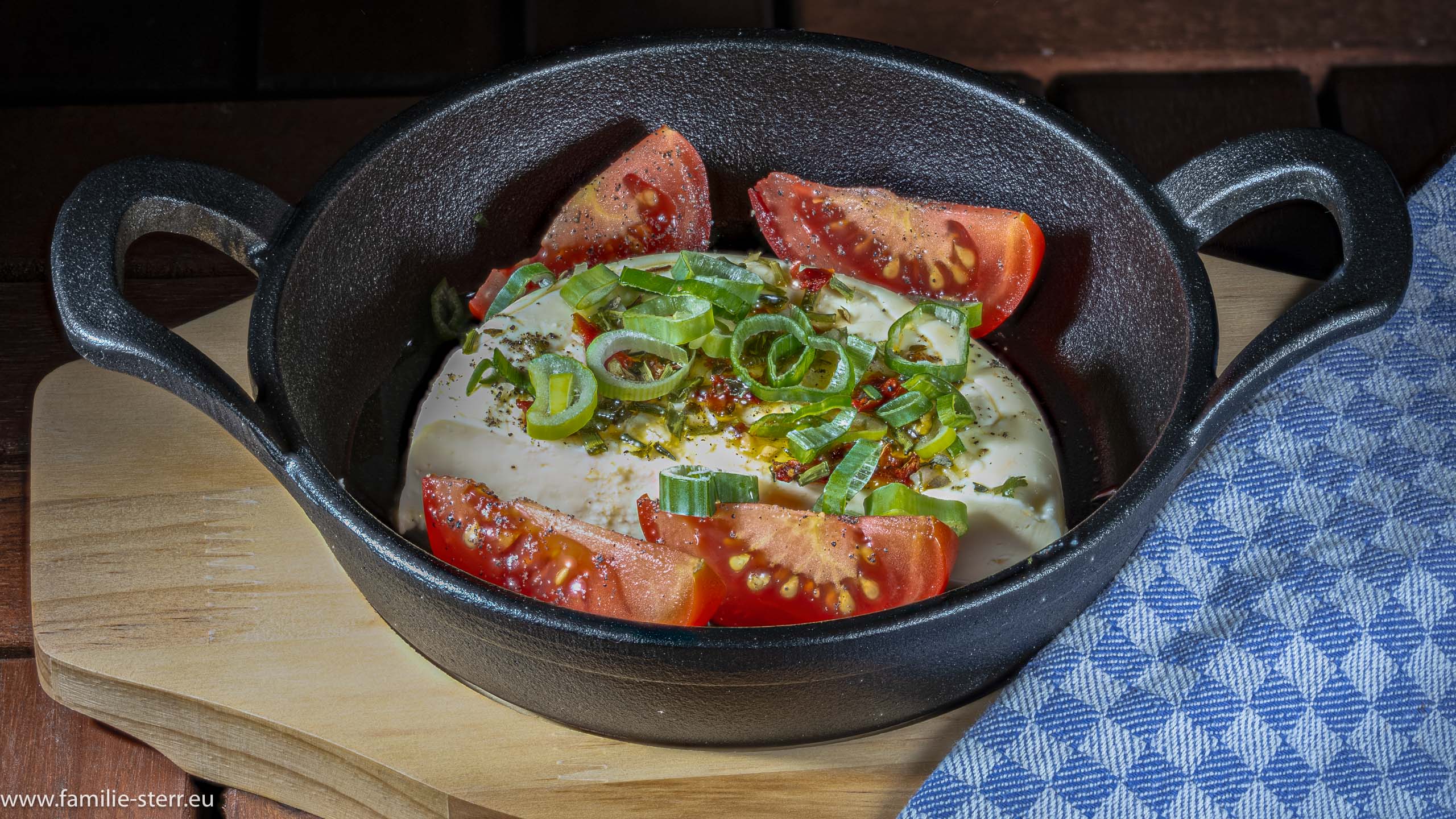 Feta mit Tomaten