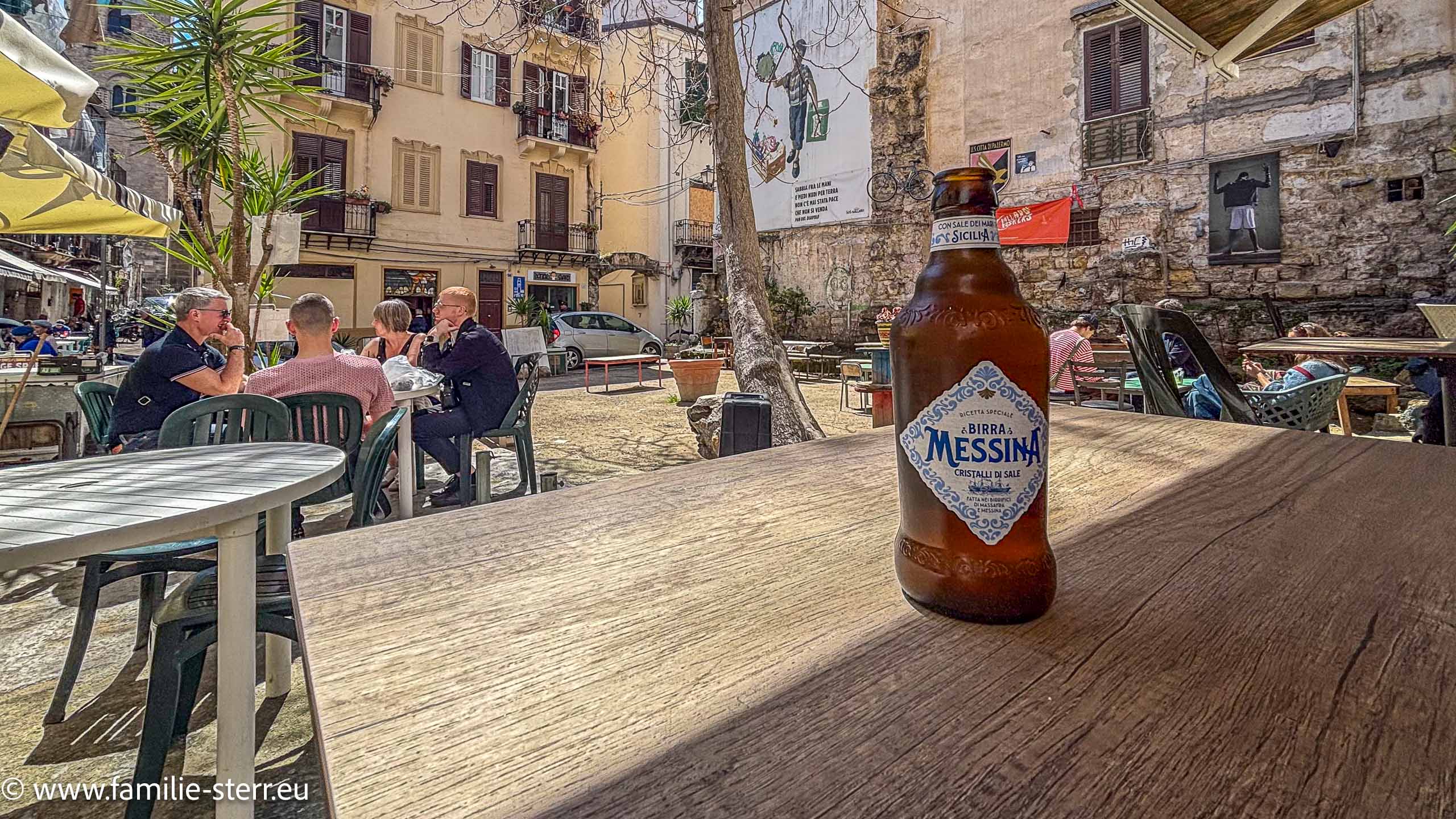 Straßenbar Palermo