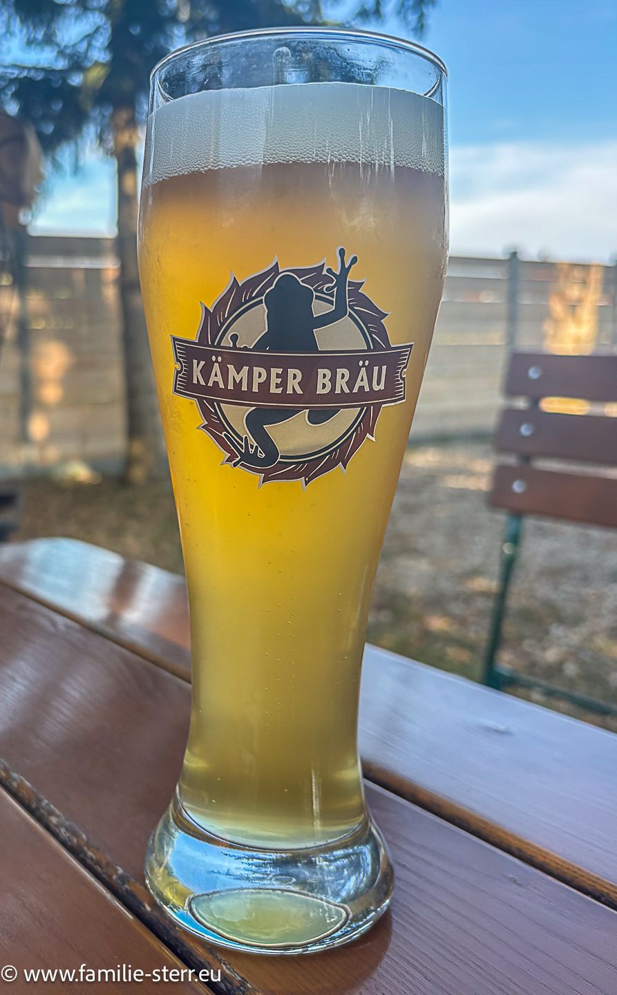 Kämper Bräu Biergarten bei Volkmannsdorf (Moosburg)