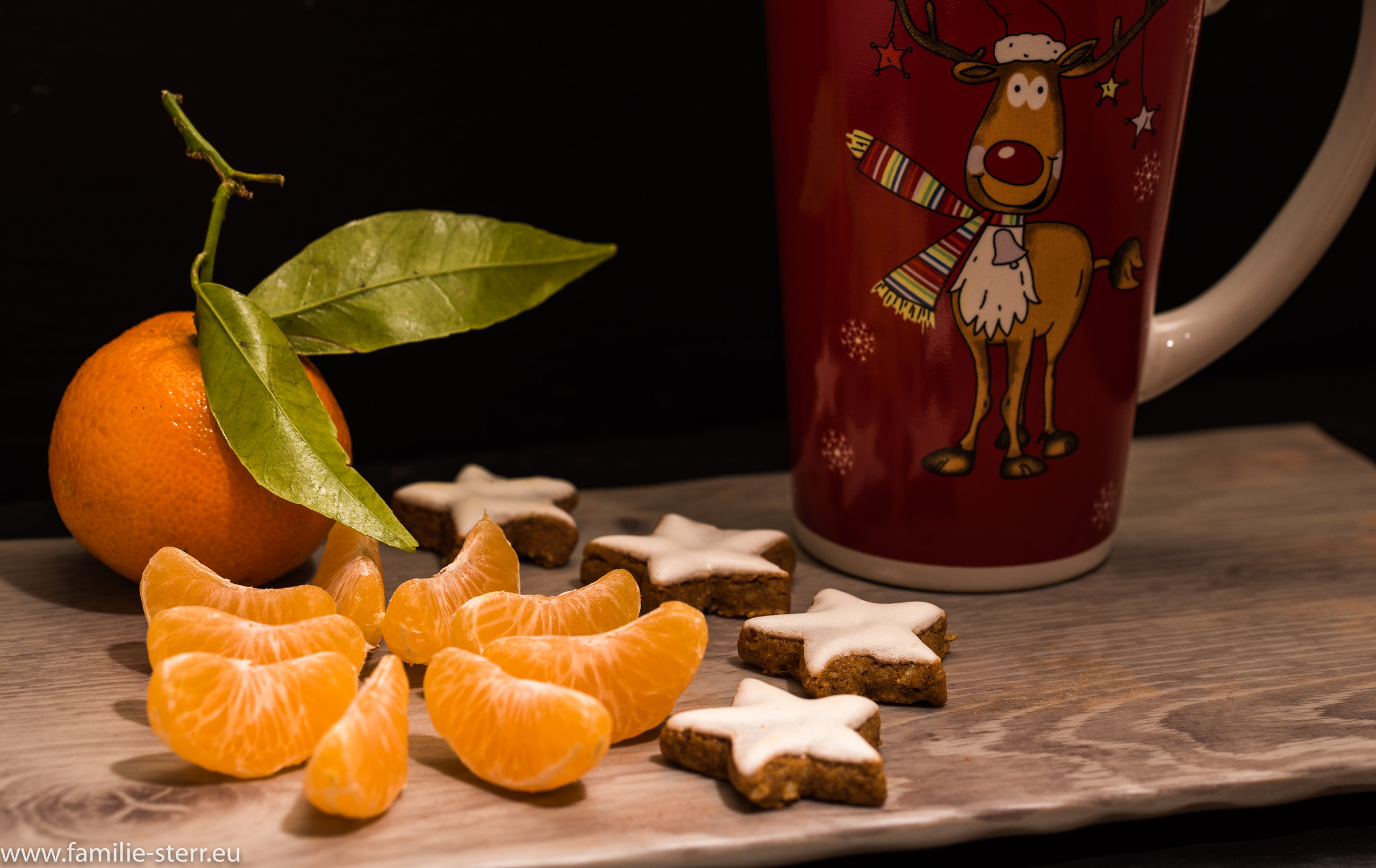 Clementinen und Zimtsterne