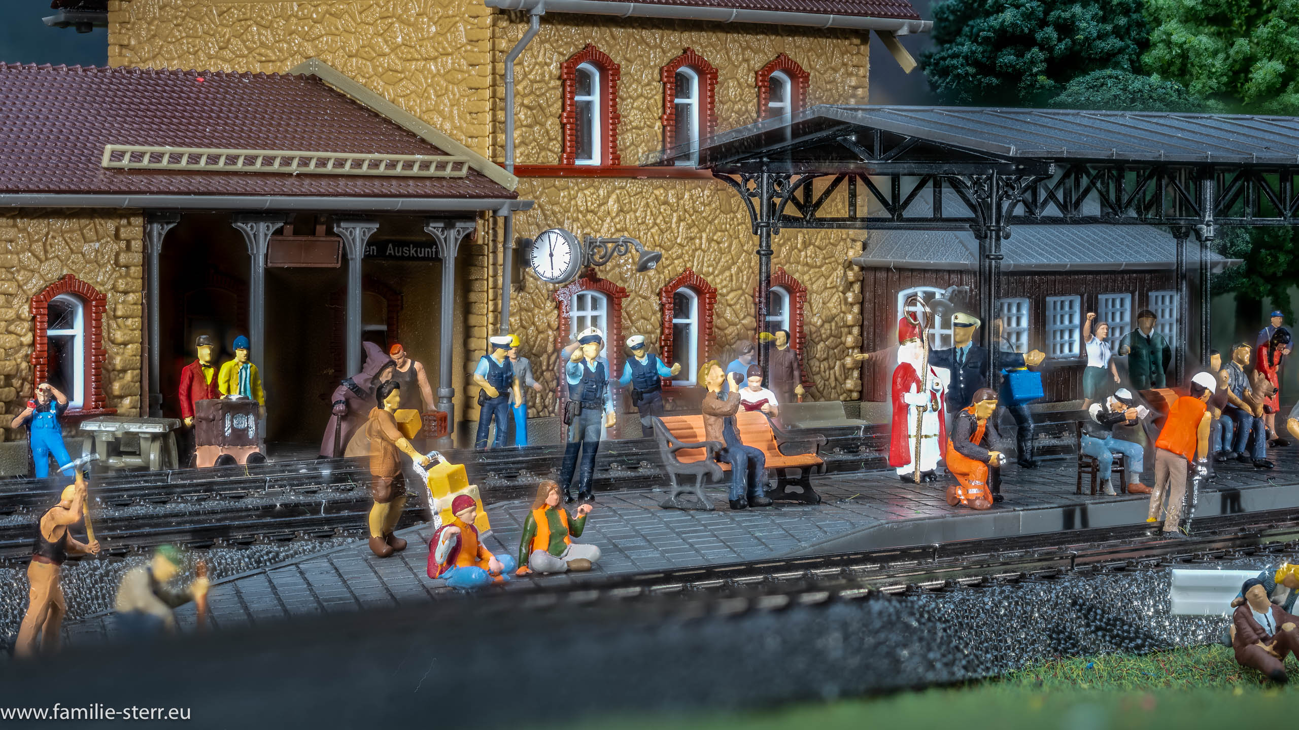Modellbahn Bahnhof Bad Feilnbach