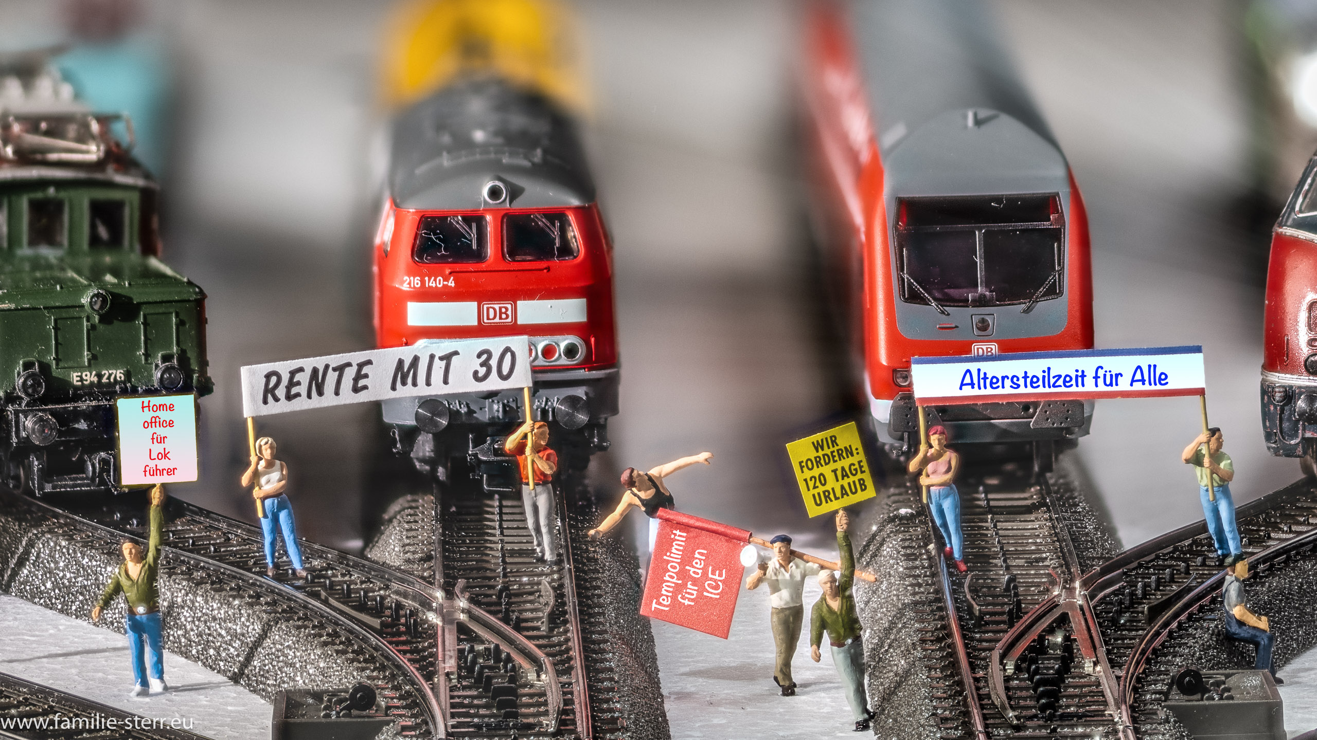 Störungen bei der Bahn