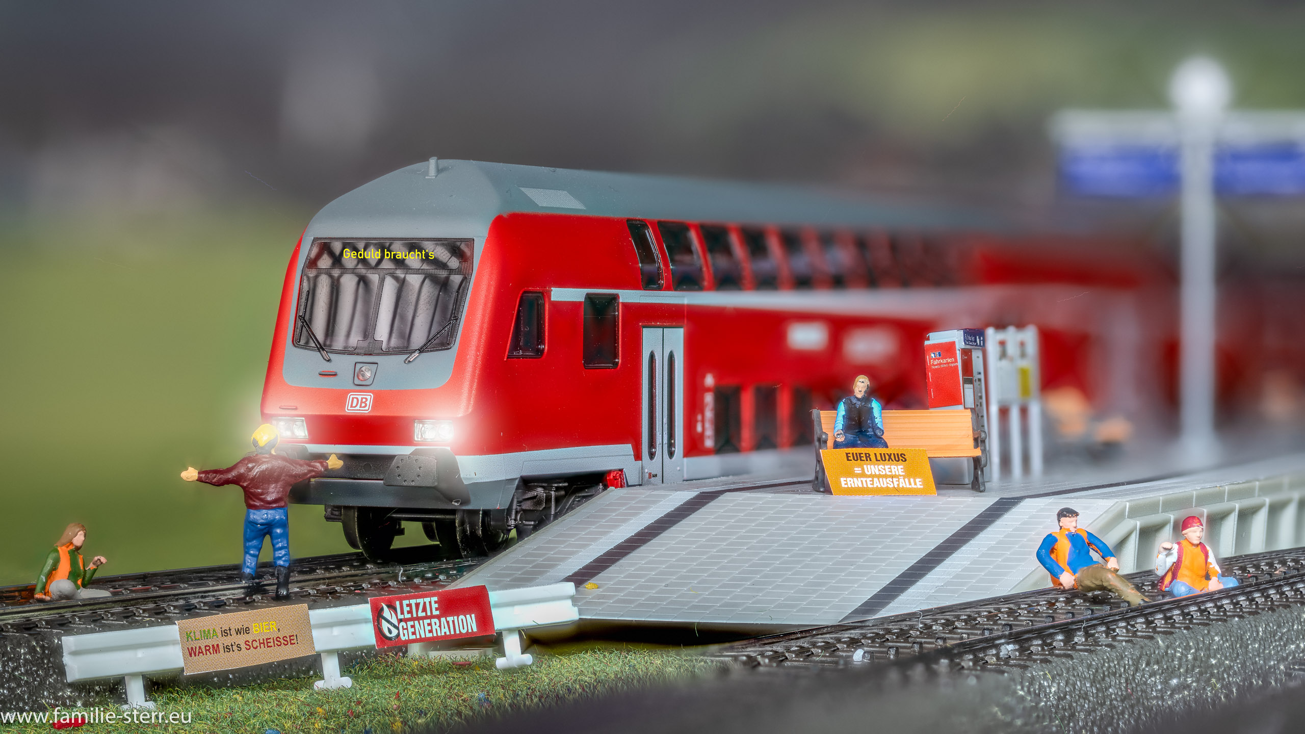 Störungen bei der Bahn