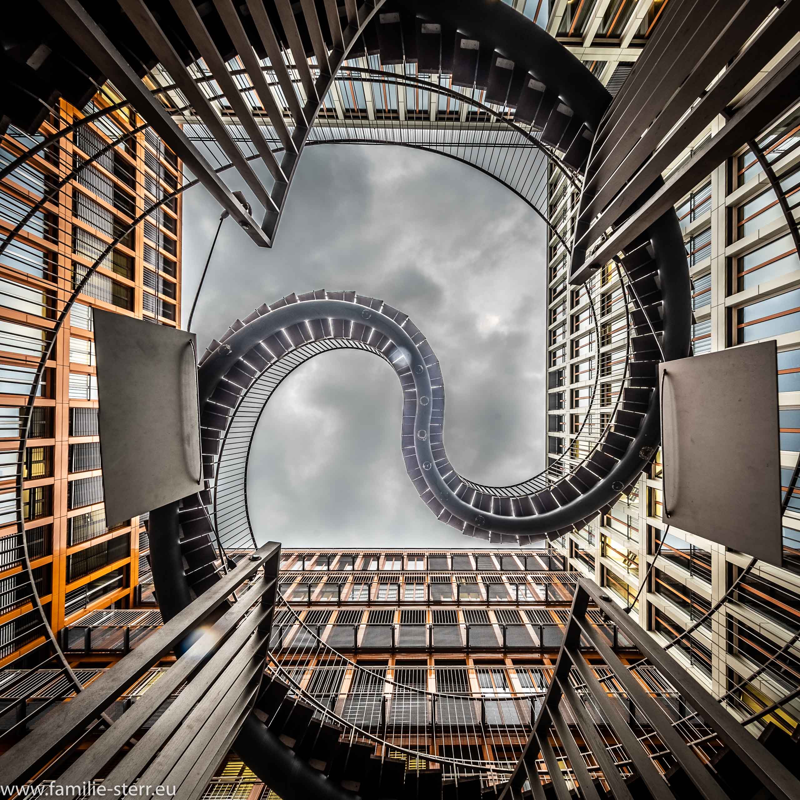 Endlose Treppe