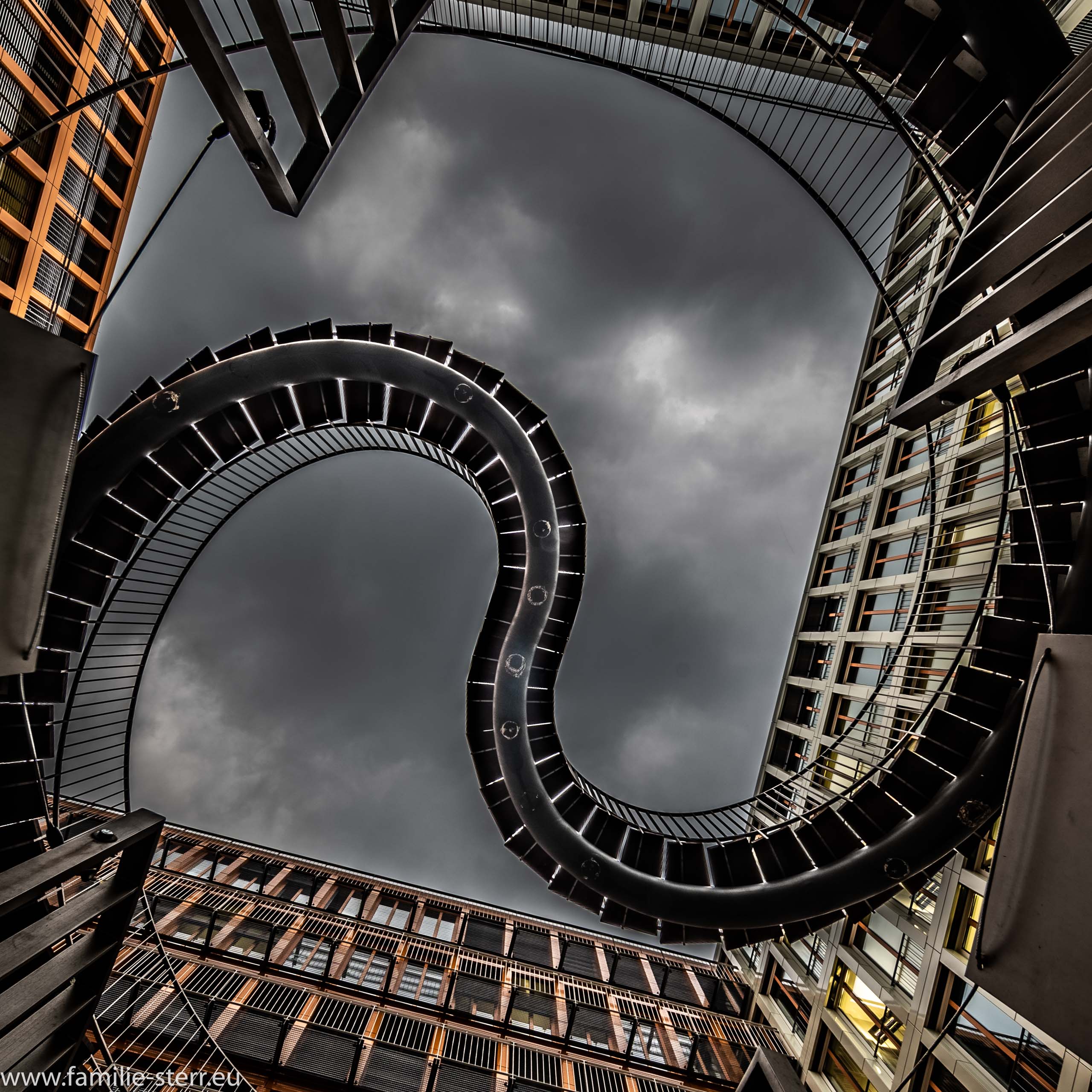 Endlose Treppe