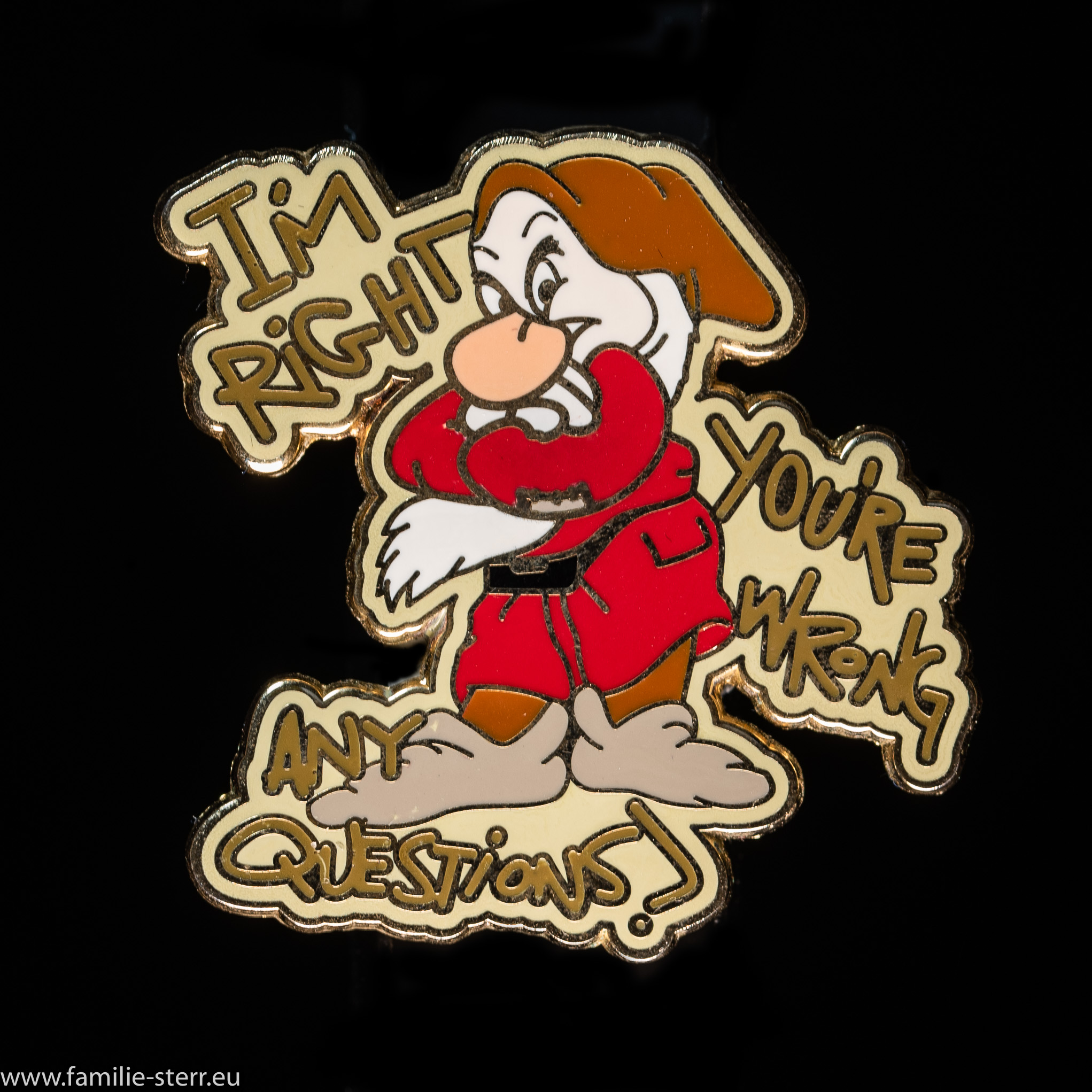 Grumpy - I'm Right - You're Wrong