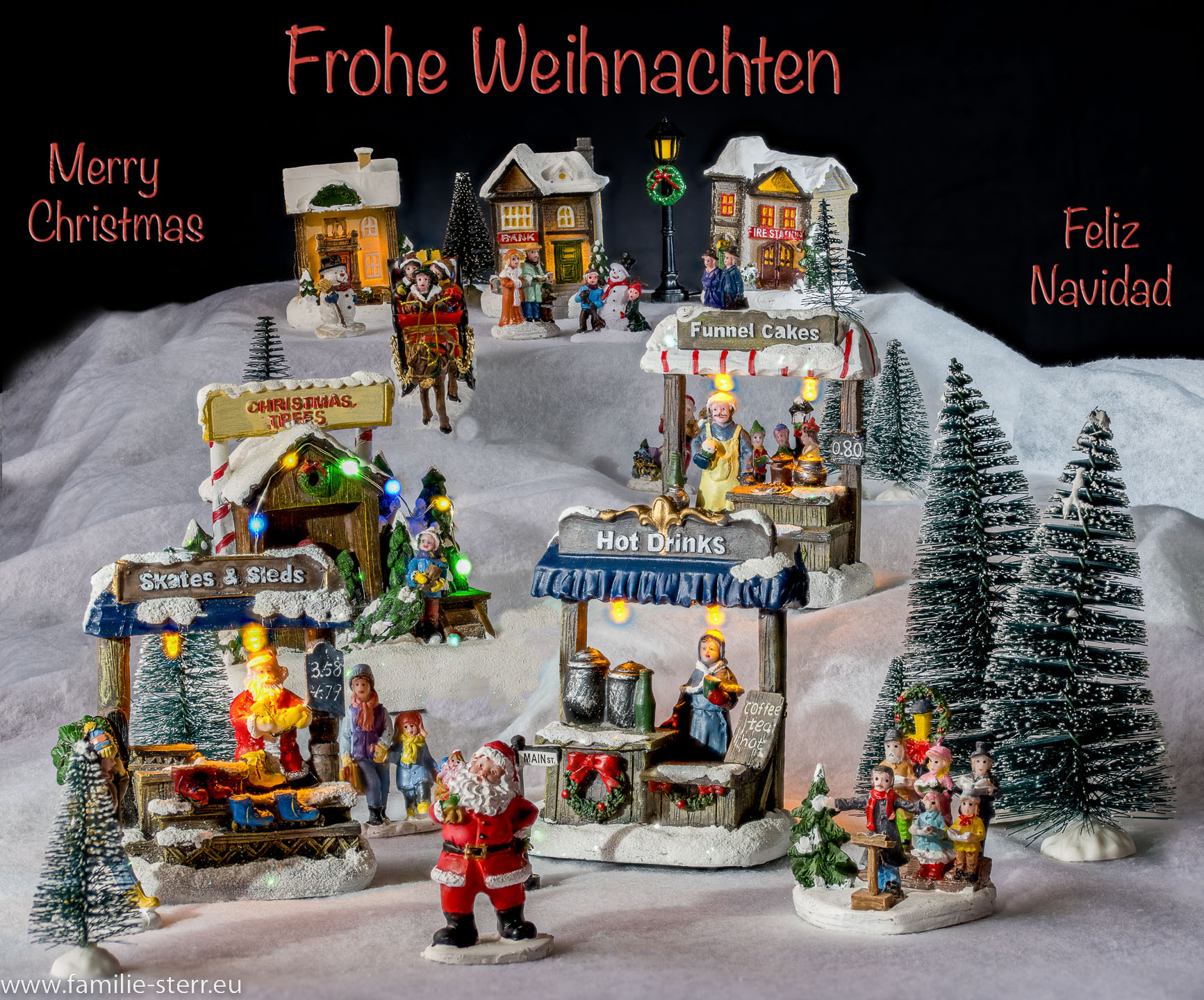 Weihnachtsdorf Karten 2022 1